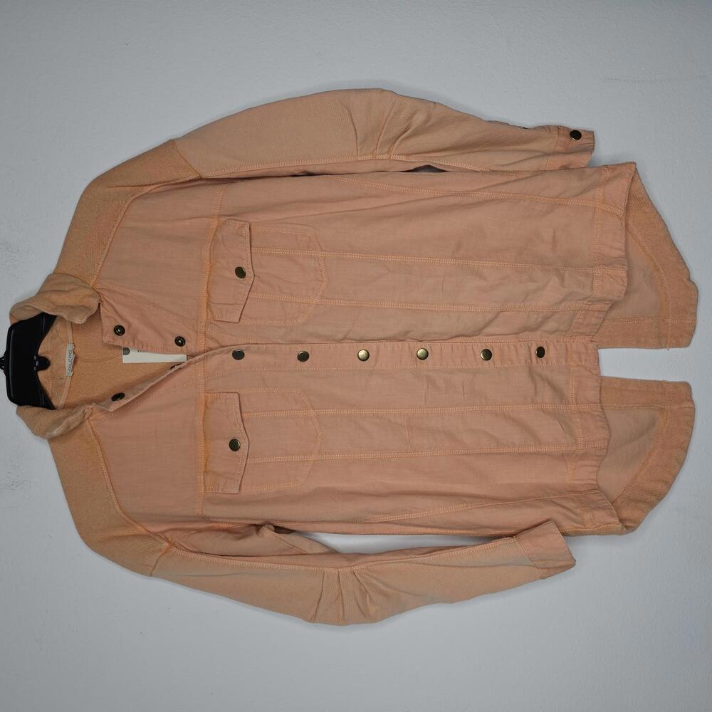NWT Pilcro Women's Orange/Shacket Jacket Size Small
